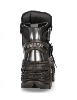 New Rock Anke Boot  Tank  -Wa052-C1