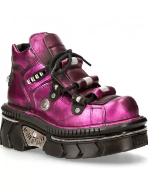 Online New Rock Anke Boot Techno -215-C7