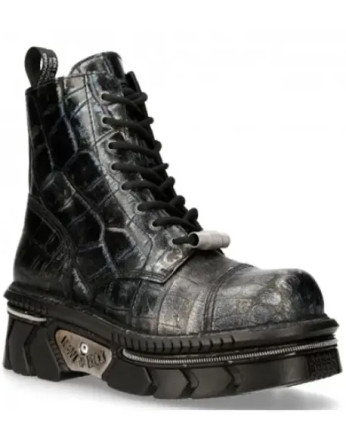 Hot New Rock Anke Boot Techno -ii083C-C61