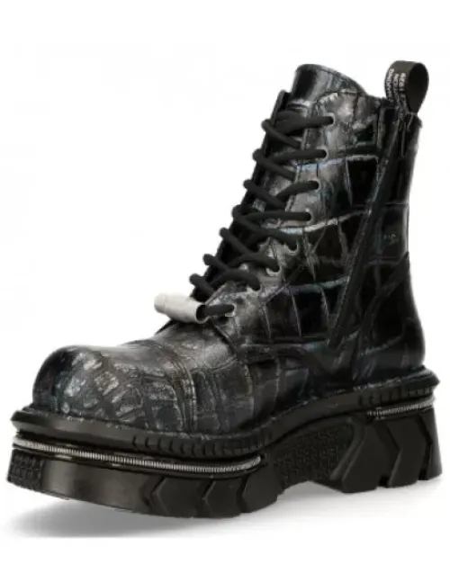 Hot New Rock Anke Boot Techno -ii083C-C61