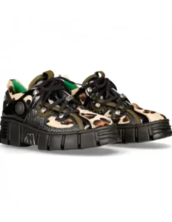 New Rock Anke Boot  Tower With ace -Wa003-C10