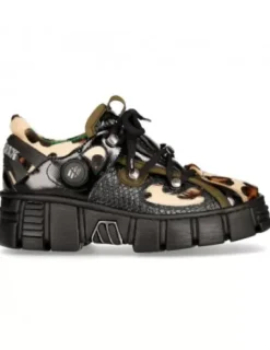 New Rock Anke Boot  Tower With ace -Wa003-C10