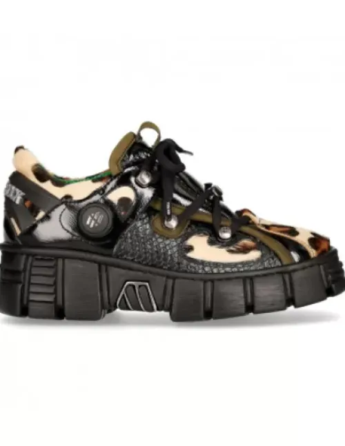 New Rock Anke Boot Tower With ace -Wa003-C10