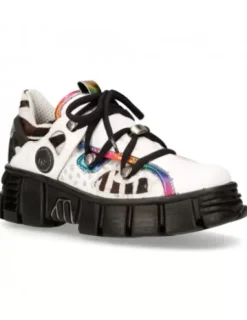 New Rock Anke Boot  Tower With ace -Wa010-C2