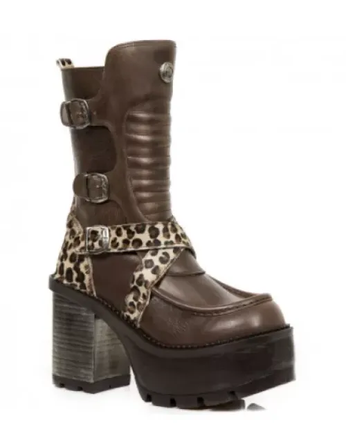 Sale New Rock Anke Boot Trai -eve01-C2