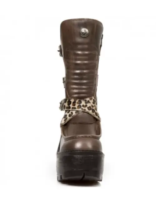 Sale New Rock Anke Boot Trai -eve01-C2