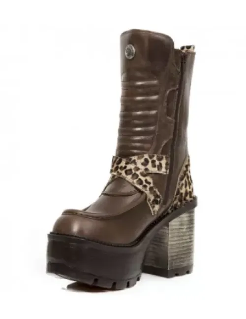 Sale New Rock Anke Boot Trai -eve01-C2
