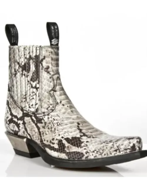 New New Rock Anke Boot Wet -7953-C6