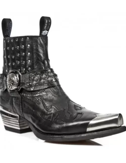 New Rock Anke Boot Wet -7950P-1