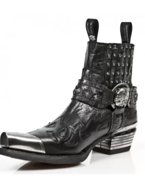 New Rock Anke Boot Wet -7950P-1