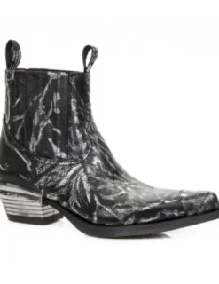 New New Rock Anke Boot Wet -7953Pt-C24