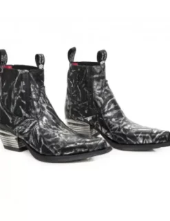 New New Rock Anke Boot Wet -7953Pt-C24