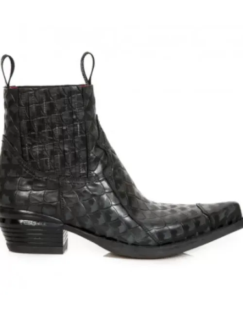 New Rock Anke Boot Wet -7953Pt-C19