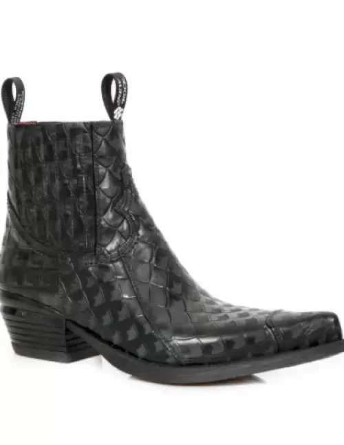 New Rock Anke Boot Wet -7953Pt-C19