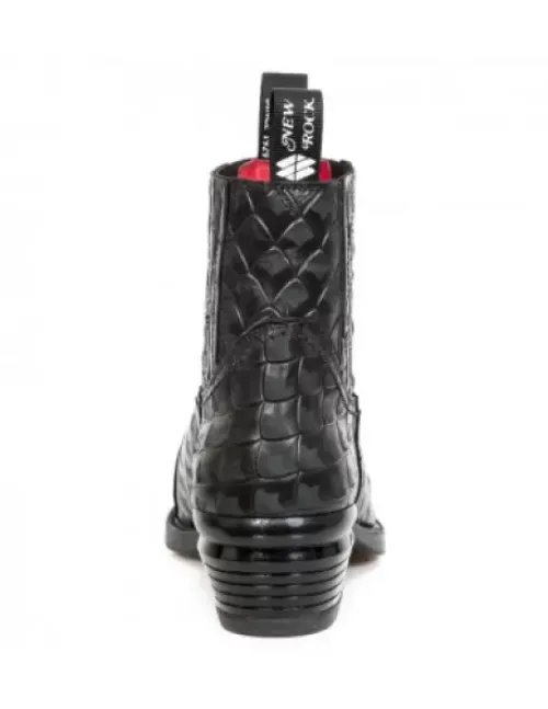 New Rock Anke Boot Wet -7953Pt-C19