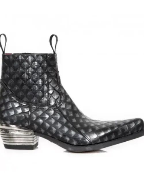 Sale New Rock Anke Boot Wet -7953Pt-C18