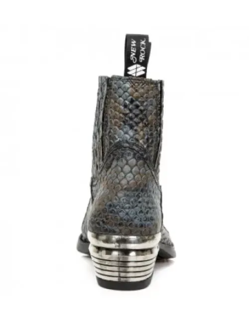 Online New Rock Anke Boot Wet -7953Pt-C25