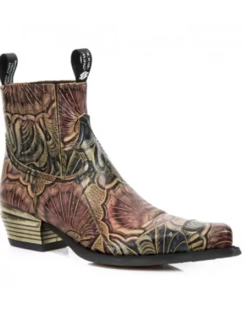 Best New Rock Anke Boot Wet -7953Pt-37