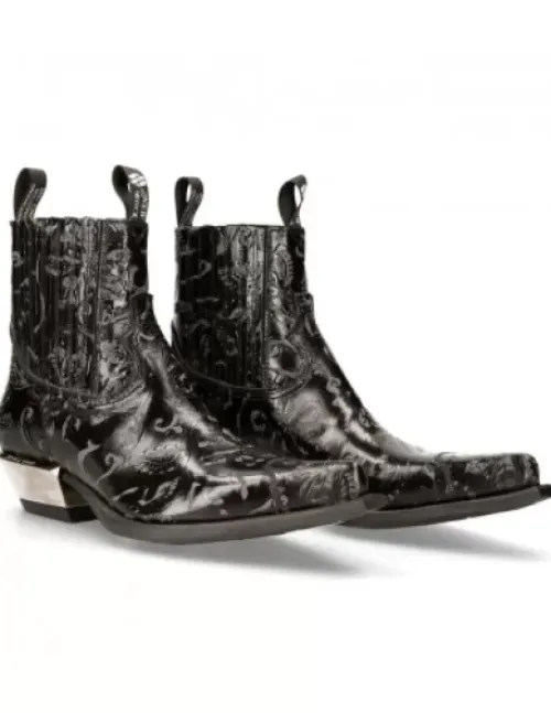New New Rock Anke Boot Wet -7953-21