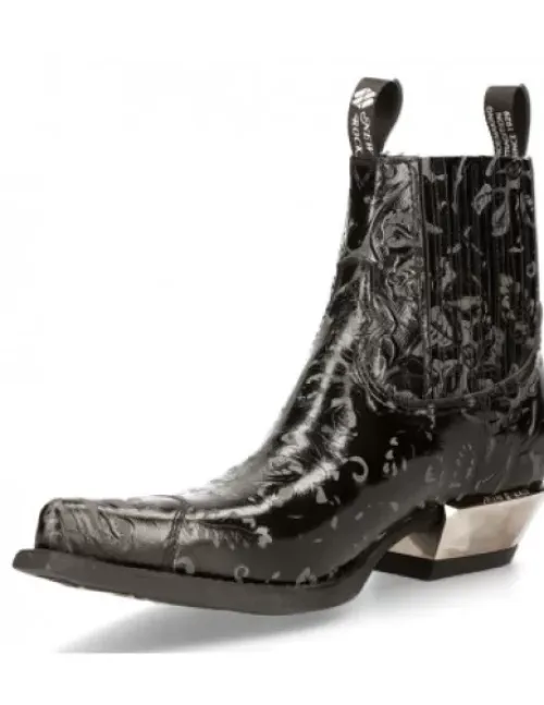 New New Rock Anke Boot Wet -7953-21