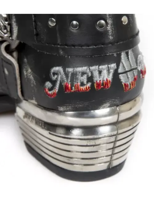 New New Rock Anke Boot Wet -Wt046-C2