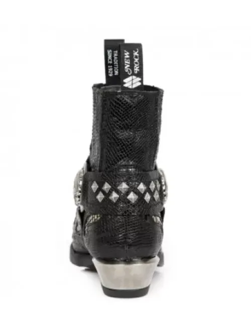 Outlet New Rock Anke Boot Wet -Wt005-C13