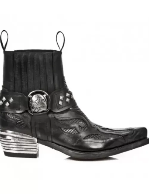 Hot New Rock Anke Boot Wet -Wt005-C1