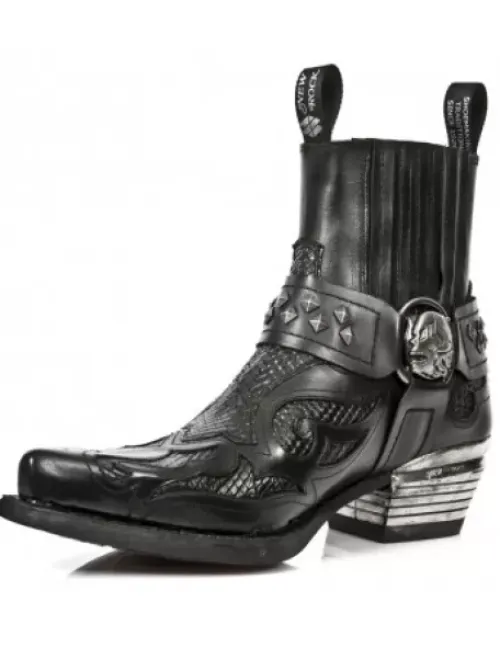 Hot New Rock Anke Boot Wet -Wt005-C1