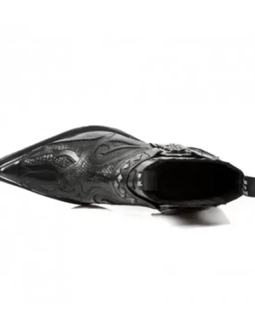 Hot New Rock Anke Boot Wet -Wt005-C1