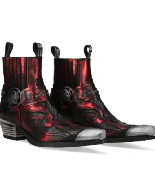 New Rock Anke Boot Wet -Wt005P-C4