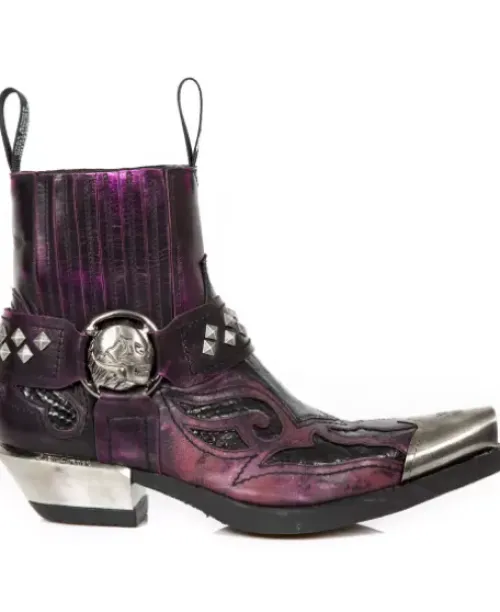 Sale New Rock Anke Boot Wet -Wt005P-C5