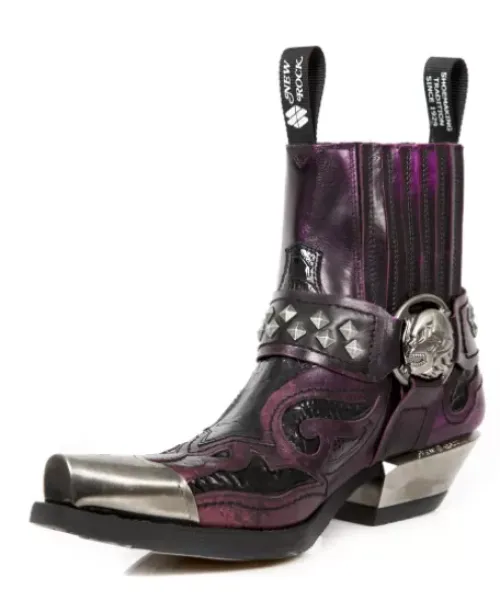 Sale New Rock Anke Boot Wet -Wt005P-C5