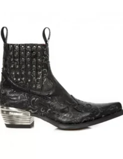 New New Rock Anke Boot Wet -Wt047-1