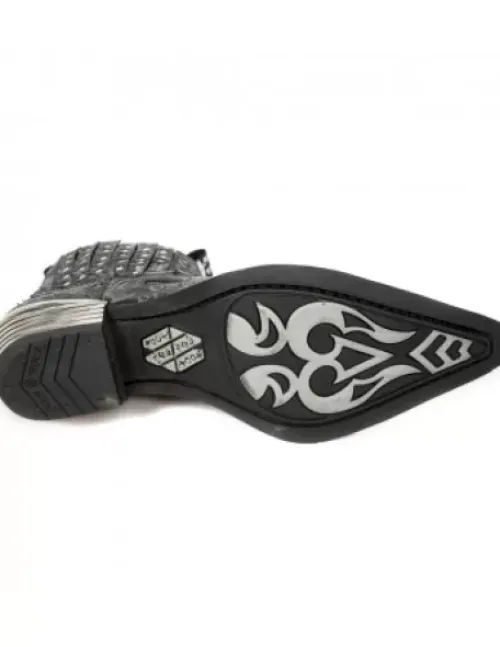 New New Rock Anke Boot Wet -Wt047-1