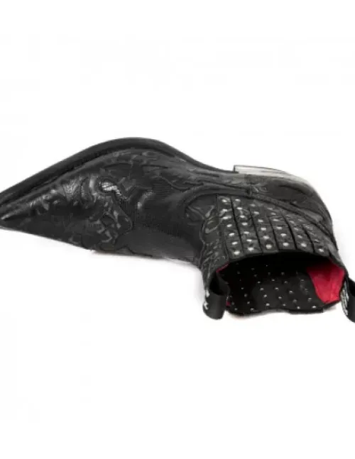 New New Rock Anke Boot Wet -Wt047-1