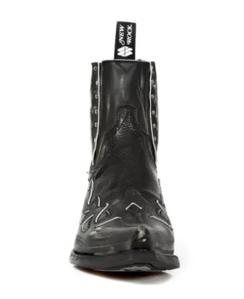 Clearance New Rock Anke Boot Wet -Wt047-2