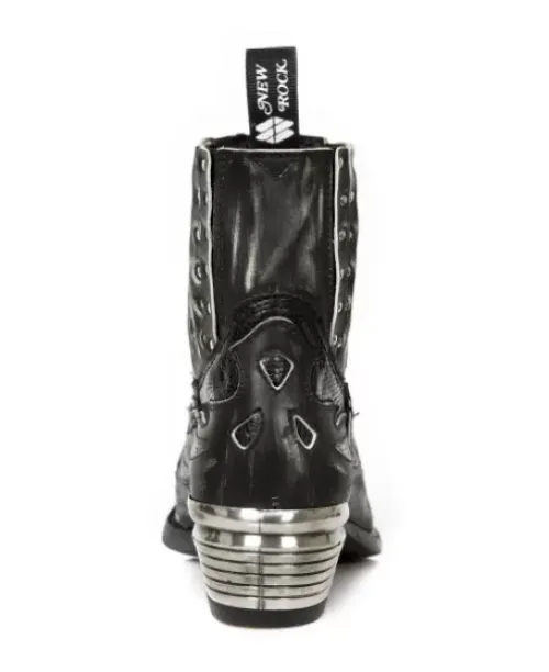 Clearance New Rock Anke Boot Wet -Wt047-2