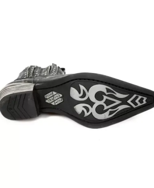 Clearance New Rock Anke Boot Wet -Wt047-2
