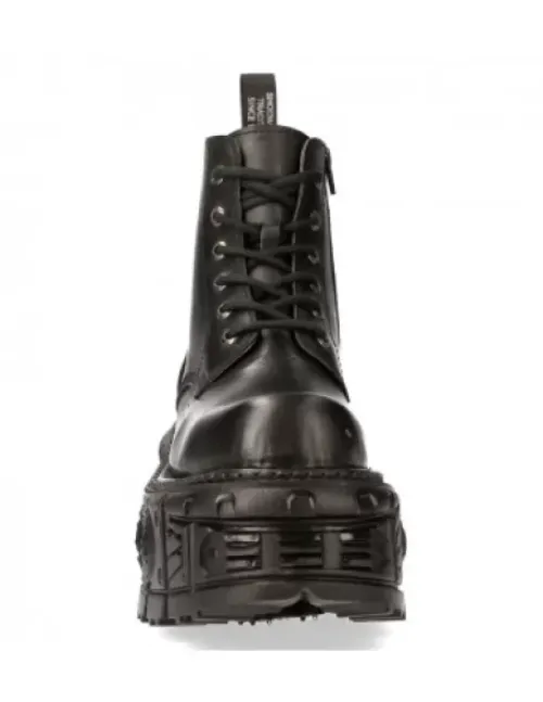 New New Rock Anke Boot Back Iperfect With ace -ii215-C3