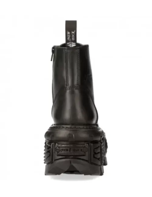 New New Rock Anke Boot Back Iperfect With ace -ii215-C3