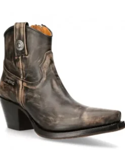 New Rock Anke Boot Back uea -7729C-C12