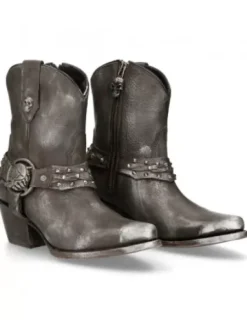 New Rock Anke Boot Back uea  -Wt005-1
