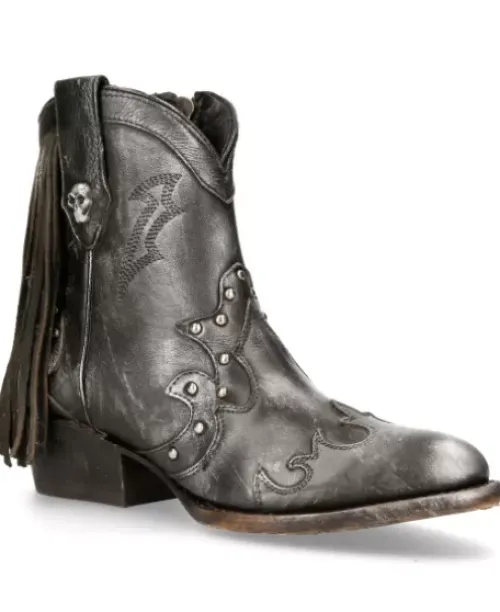 Sale New Rock Anke Boot Back uea -Wt003-1