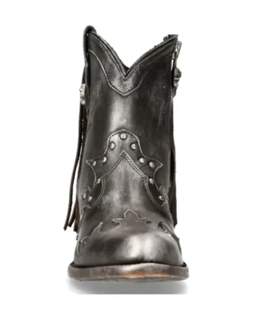 Sale New Rock Anke Boot Back uea -Wt003-1