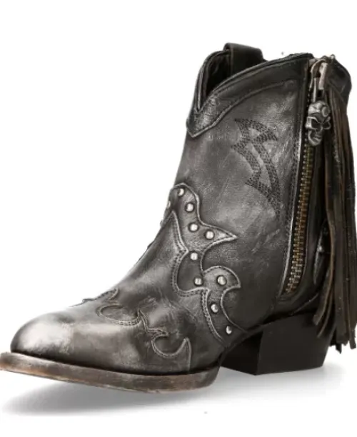 Sale New Rock Anke Boot Back uea -Wt003-1