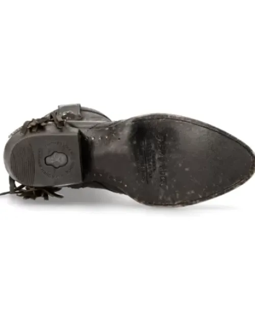 Sale New Rock Anke Boot Back uea -Wt003-1