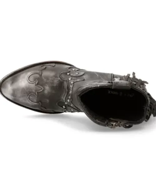 Sale New Rock Anke Boot Back uea -Wt003-1
