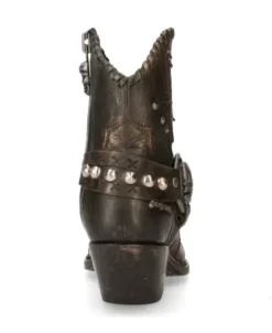 Hot New Rock Anke Boot Back uea -Wt004-1