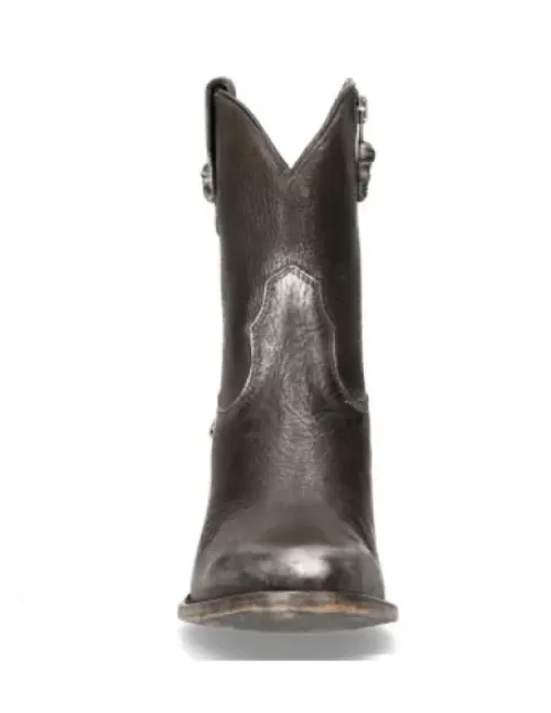 Online New Rock Anke Boot Back uea -Wt006-1