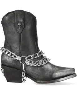 Outlet New Rock Anke Boot Back uea  -Wt006Te-1